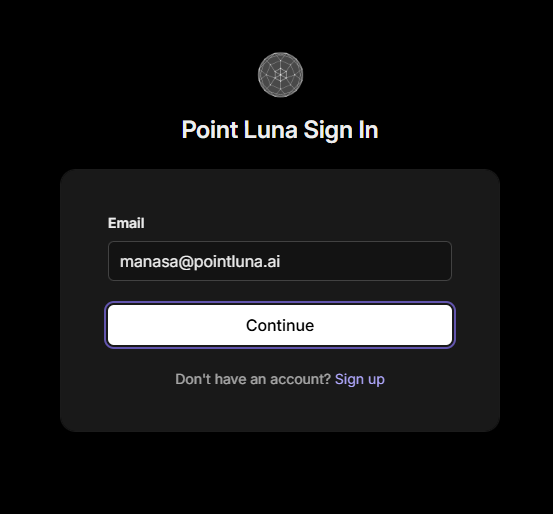 step 6 — sign in