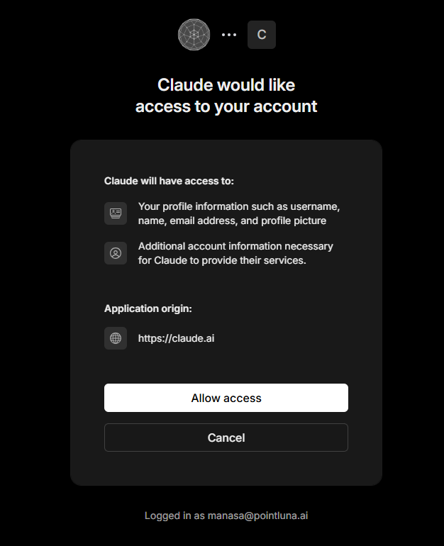 step 7 — approve access